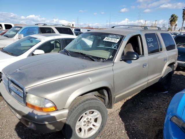 Image 1 of 2002 DODGE DURANGO SLT 2002 with VIN 1B4HR48N52F216553