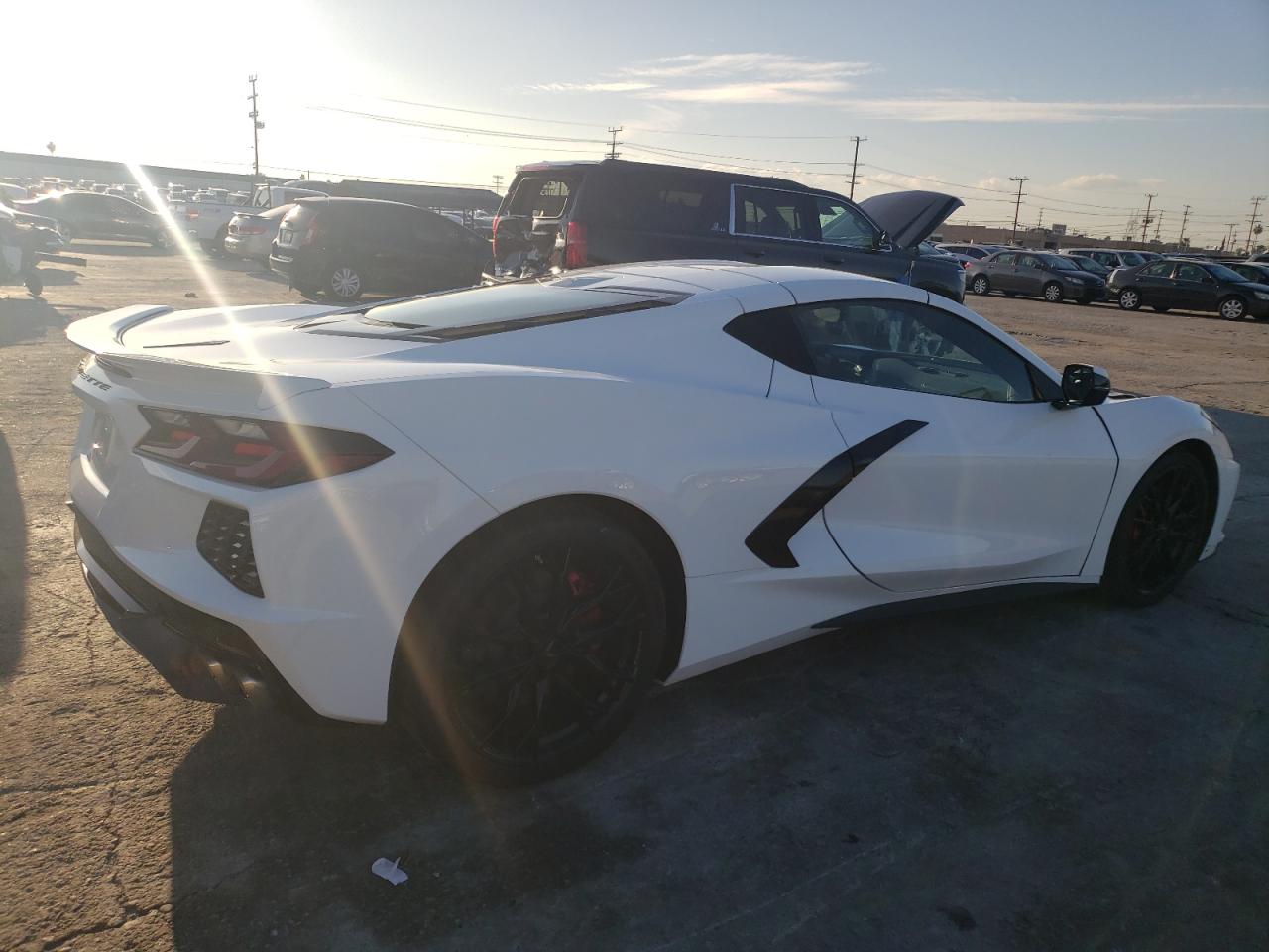 Image 3 of 2023 CHEVROLET CORVETTE STINGRAY 2LT 2023 with VIN 1G1YB2D44P5101084