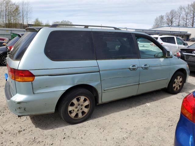 Изображение 3 2002 HONDA ODYSSEY EX 2002 с VIN 2HKRL18602H586959