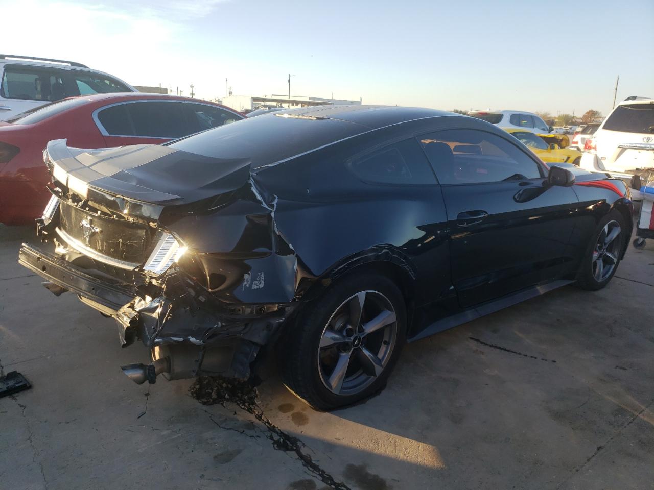 Image 3 of 2015 FORD MUSTANG  2015 with VIN 1FA6P8AM7F5377173