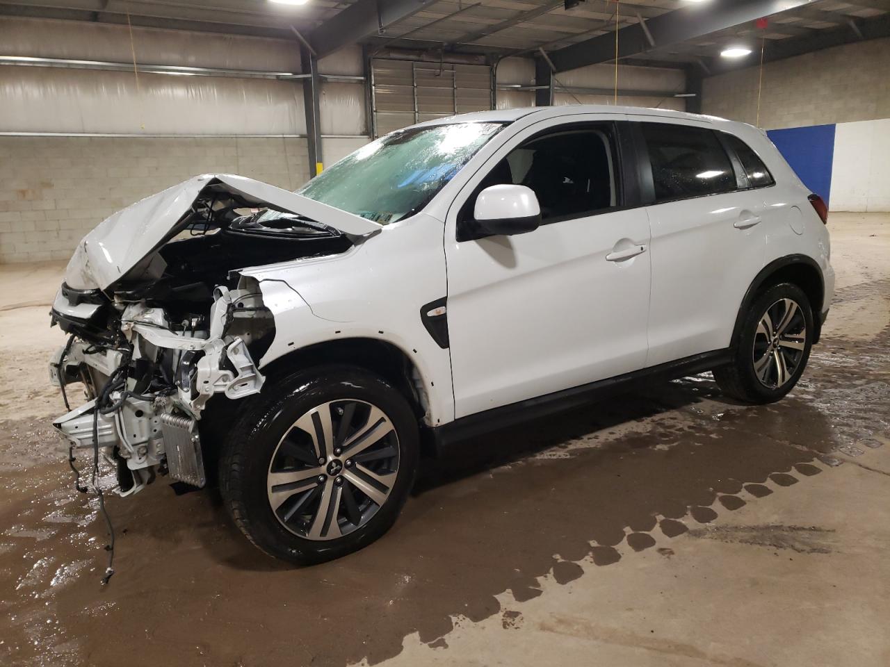 Image 1 of 2022 MITSUBISHI OUTLANDER SPORT ES 2022 with VIN JA4APUAU6NU017372