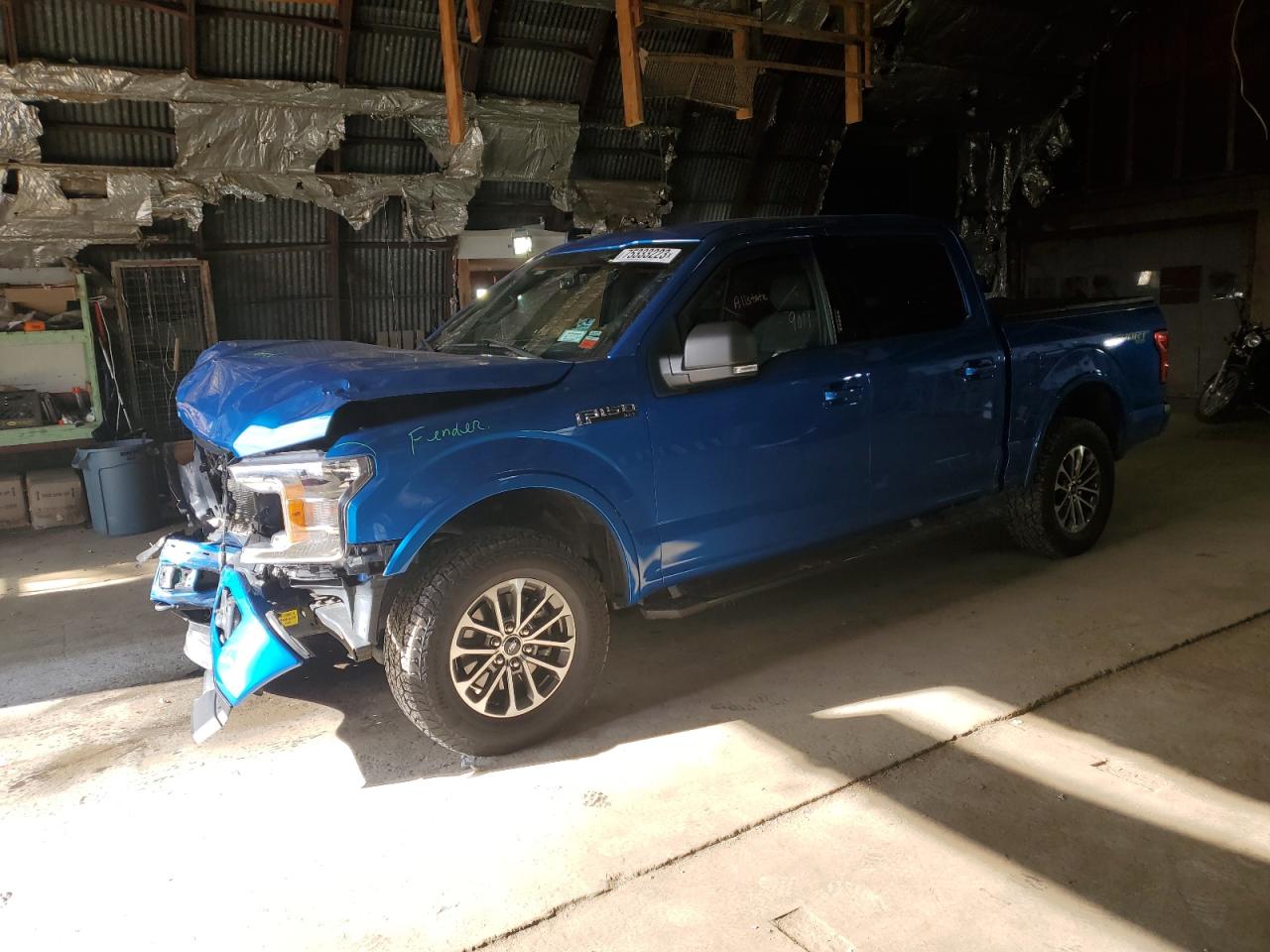 Изображение 1 2020 FORD F150 SUPERCREW 2020 с VIN 1FTEW1E55LKE01843