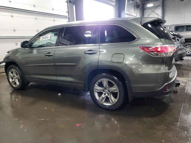 Изображение 2 2015 TOYOTA HIGHLANDER LIMITED 2015 с VIN 5TDDKRFH3FS092059