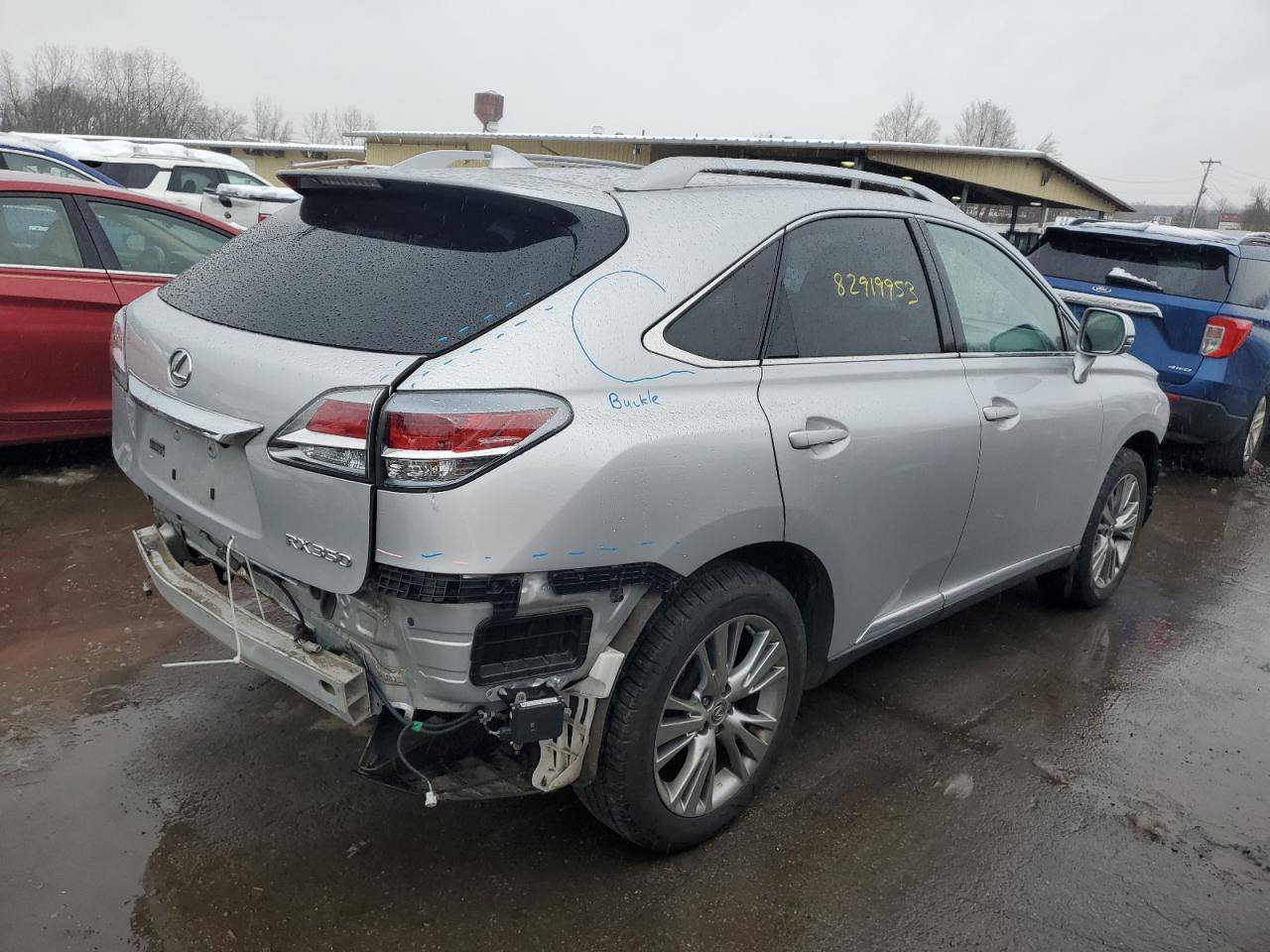 Image 3 of 2014 LEXUS RX 350 BASE 2014 with VIN 2T2BK1BA1EC234039