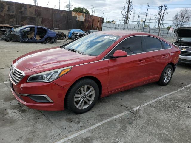 Image 1 of 2017 HYUNDAI SONATA SE 2017 with VIN 5NPE24AF2HH447745