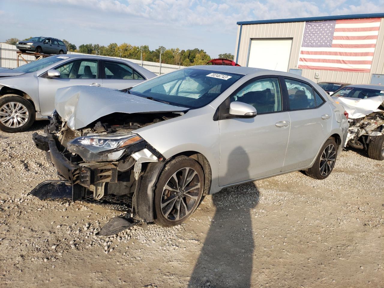 Image 1 of 2019 TOYOTA COROLLA L 2019 with VIN 5YFBURHE8KP890094
