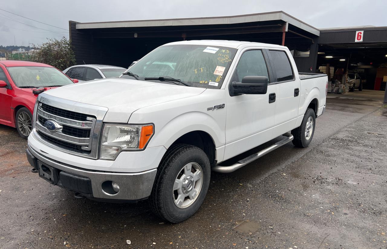 Image 2 of 2014 FORD F150 SUPERCREW 2014 with VIN 1FTFW1EF5EFB87011
