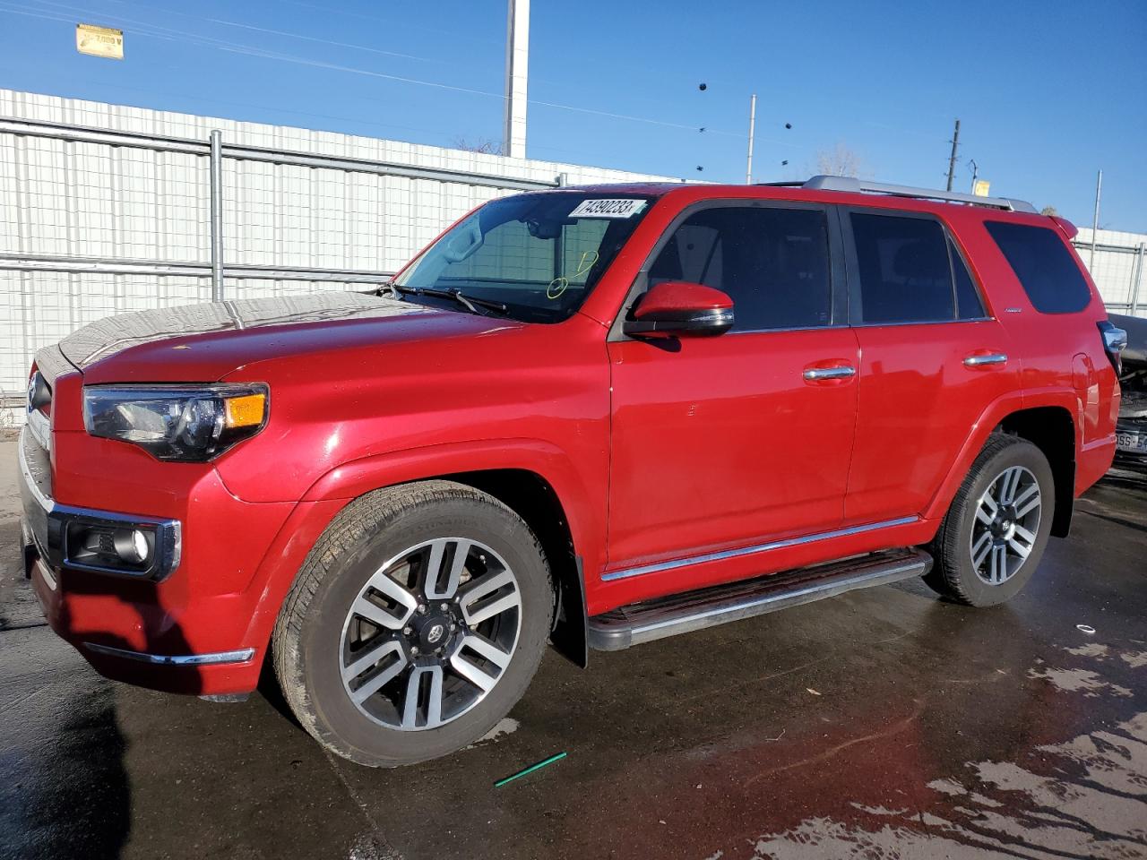 Image 1 of 2015 TOYOTA 4RUNNER SR5 2015 with VIN JTEBU5JR6F5243505