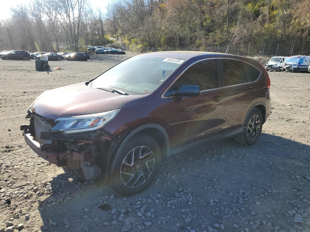 Image 1 of 2016 HONDA CR-V SE 2016 with VIN 2HKRM4H47GH651827