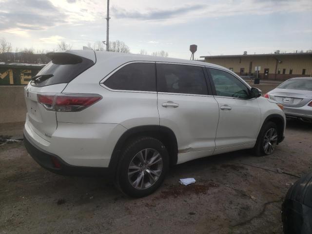 Image 3 of 2014 TOYOTA HIGHLANDER LE 2014 with VIN 5TDBKRFH0ES069604