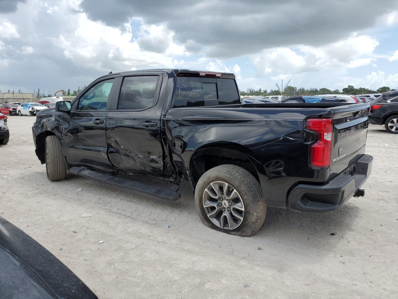 Image 2 of 2022 CHEVROLET SILVERADO LTD C1500 RST 2022 with VIN 1GCPWDED7NZ150268