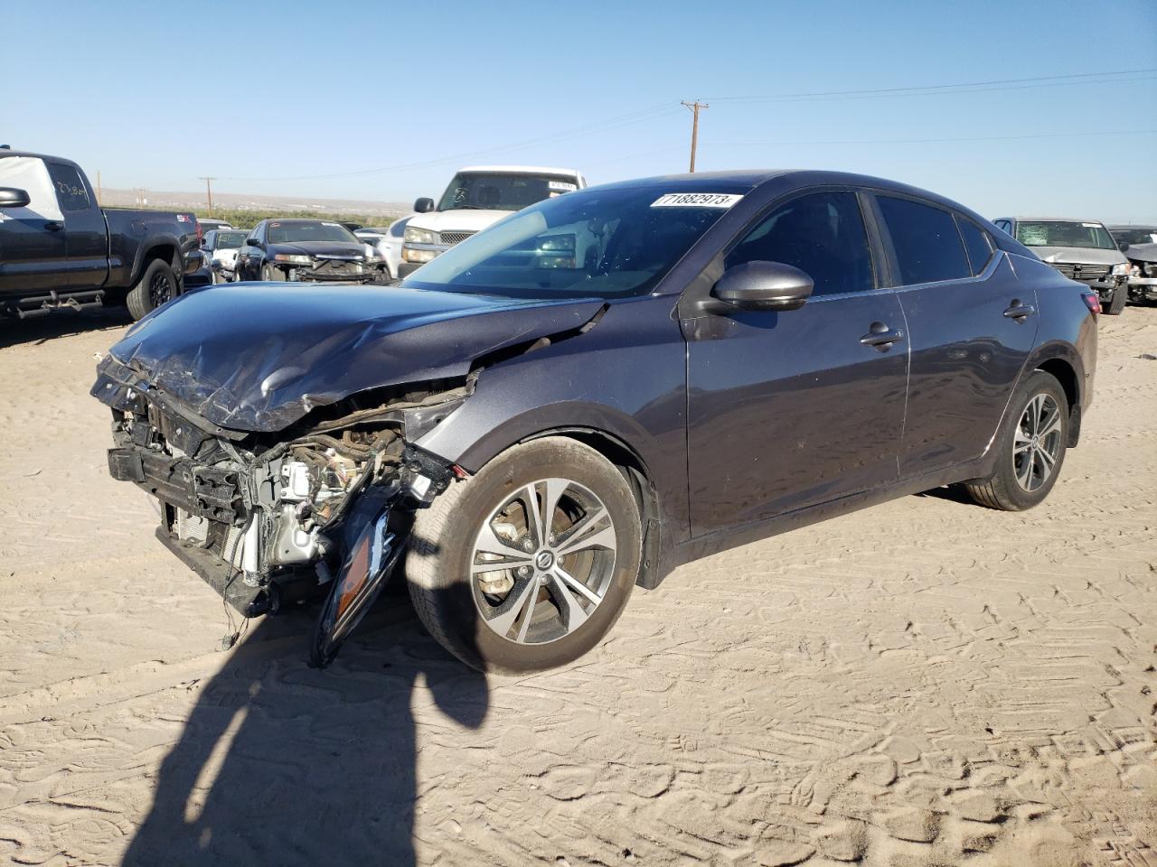 Obraz 1 z 2020 NISSAN SENTRA SV 2020 z VIN 3N1AB8CV4LY232750