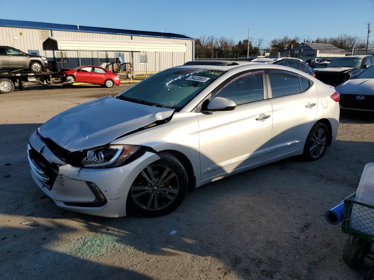 Изображение 1 2018 HYUNDAI ELANTRA SEL 2018 с VIN 5NPD84LF8JH391856