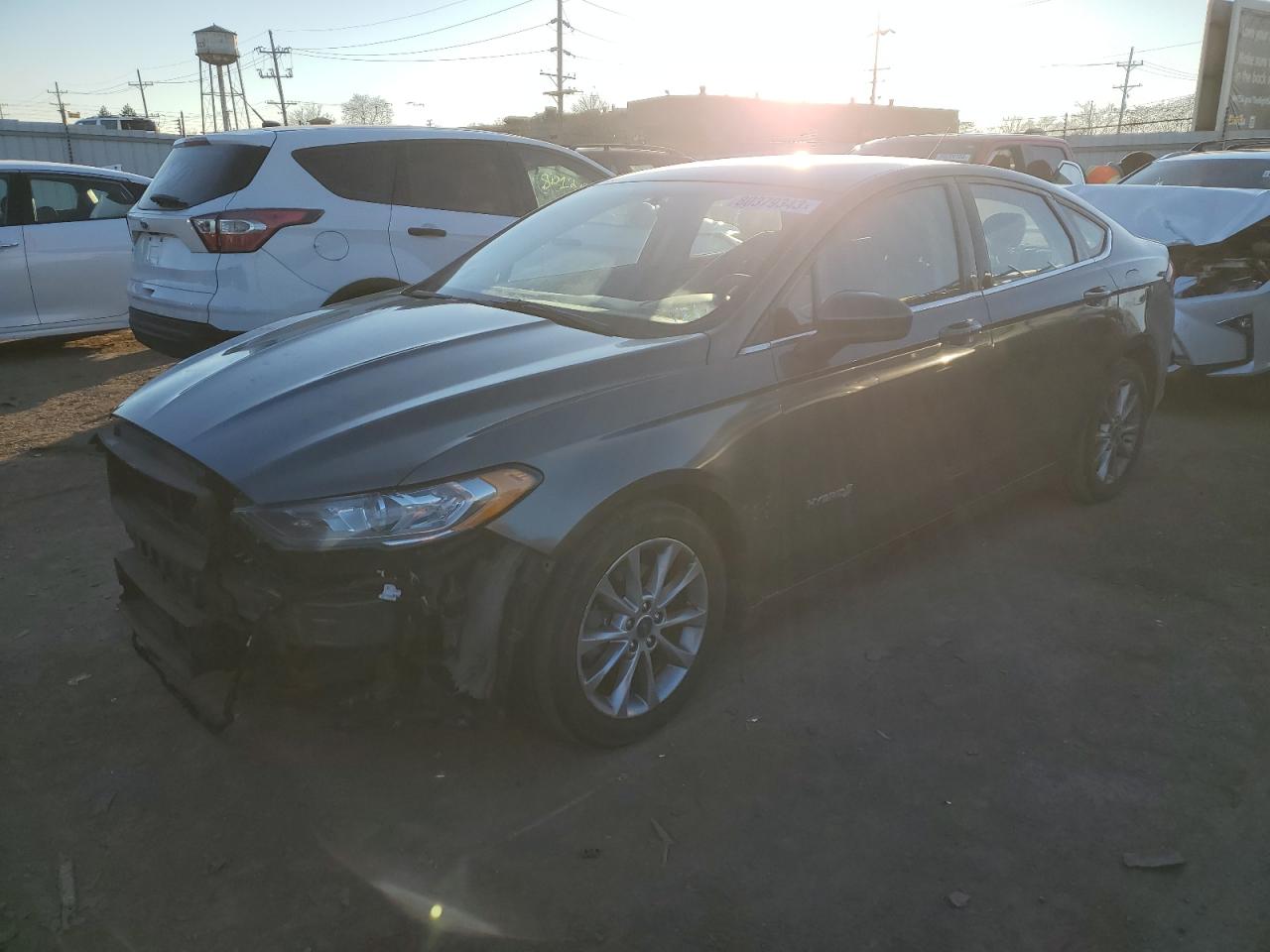 Obraz 1 z 2017 FORD FUSION SE HYBRID 2017 z VIN 3FA6P0LU1HR358598