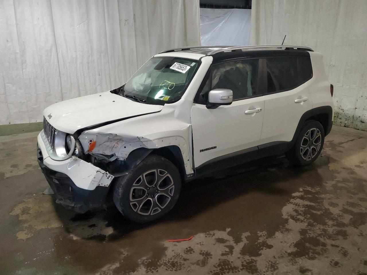 Image 1 of 2016 JEEP RENEGADE LIMITED 2016 with VIN ZACCJBDT9GPD31772