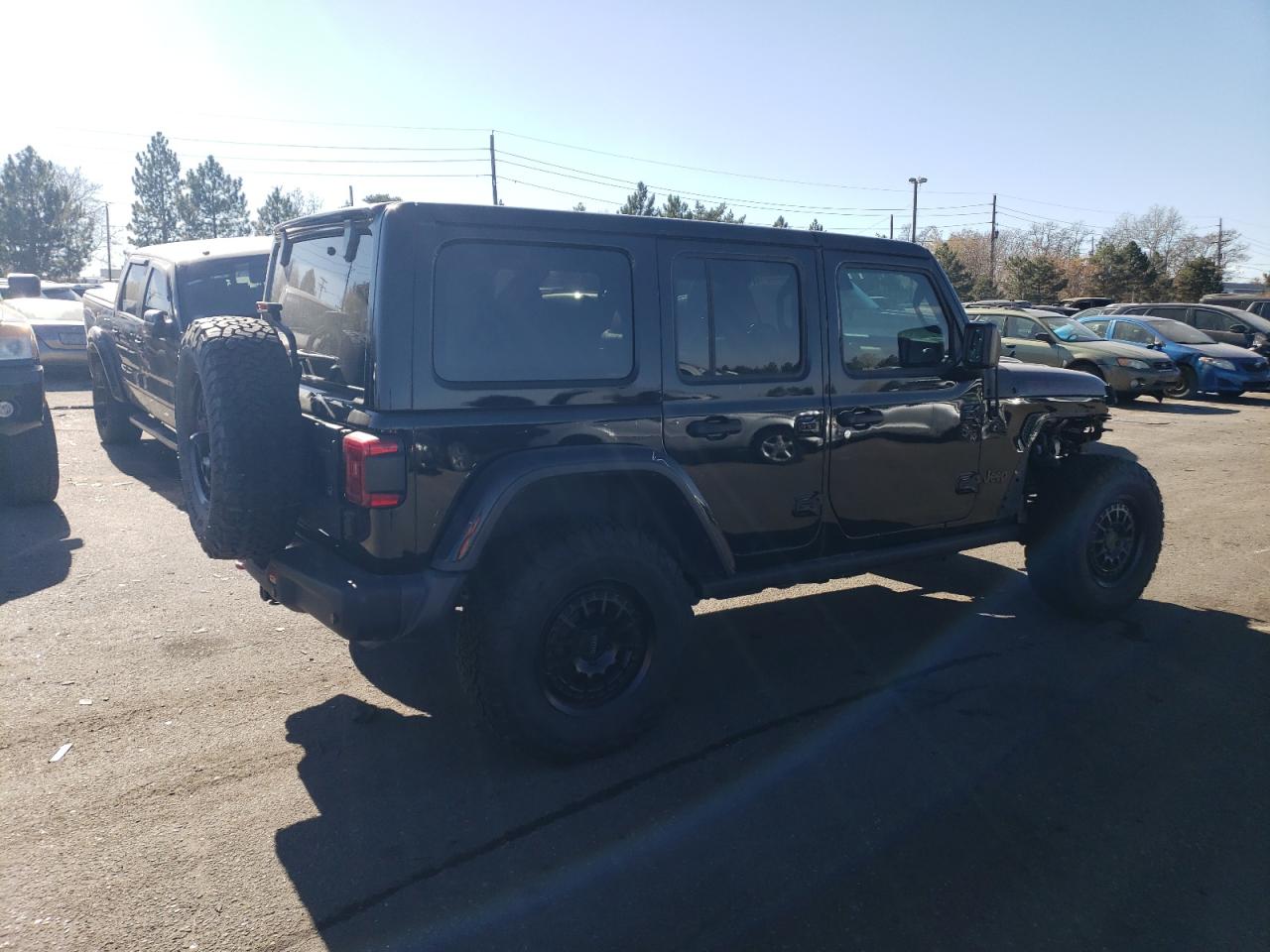 Изображение 3 2020 JEEP WRANGLER UNLIMITED RUBICON 2020 с VIN 1C4HJXFG6LW327503