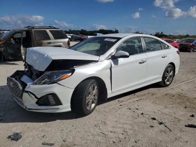 Image 1 of 2019 HYUNDAI SONATA LIMITED 2019 with VIN 5NPE34AF3KH804063