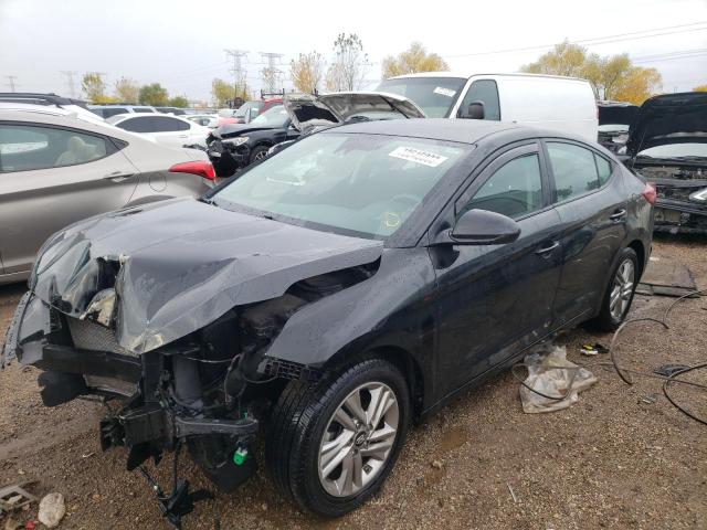 Image 1 of 2019 HYUNDAI ELANTRA SEL 2019 with VIN KMHD84LF4KU763891