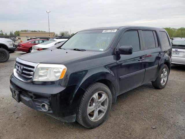 Image 1 of 2013 HONDA PILOT EXLN 2013 with VIN 5FNYF4H73DB005274