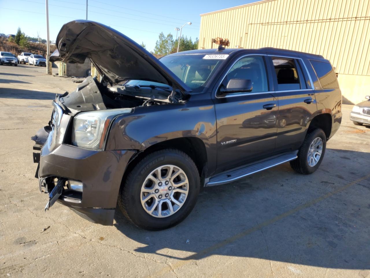 Image 1 of 2015 GMC YUKON SLT 2015 with VIN 1GKS2BKC1FR252578
