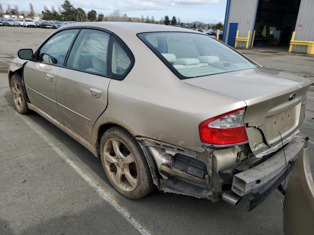 Image 2 of 2008 SUBARU LEGACY 2.5I 2008 with VIN 4S3BL616886204348