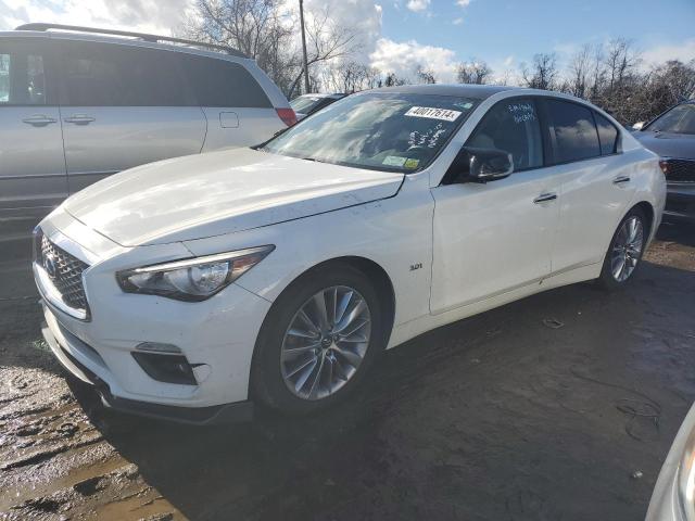 Image 1 of 2018 INFINITI Q50 LUXE 2018 with VIN JN1EV7AP0JM363455
