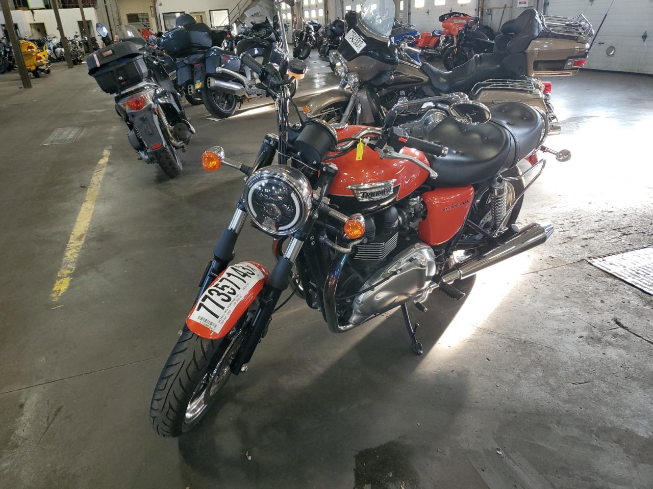 Image 2 of 2012 TRIUMPH MOTORCYCLE BONNEVILLE  2012 with VIN SMT900K13CT535051