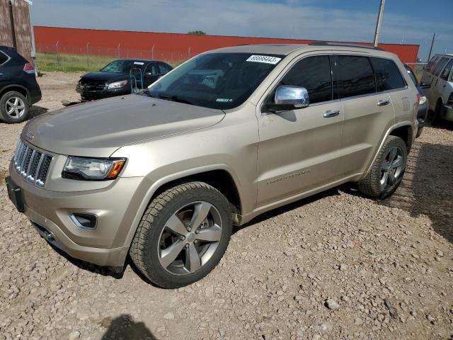 Image 1 of 2014 JEEP GRAND CHEROKEE OVERLAND 2014 with VIN 1C4RJFCT1EC181449