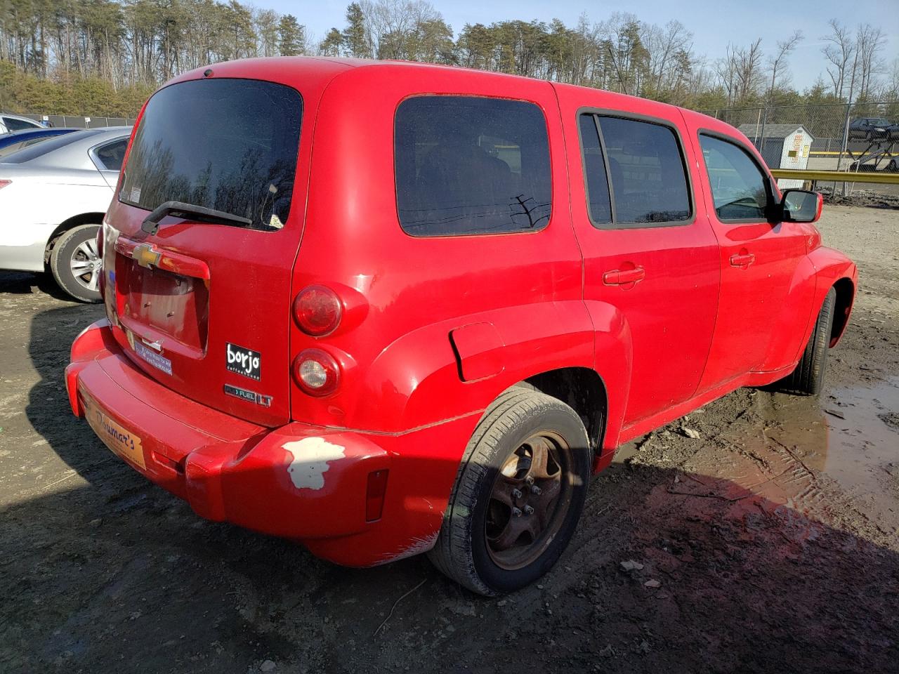 Image 3 of 2010 CHEVROLET HHR LT 2010 with VIN 3GNBABDB0AS631619