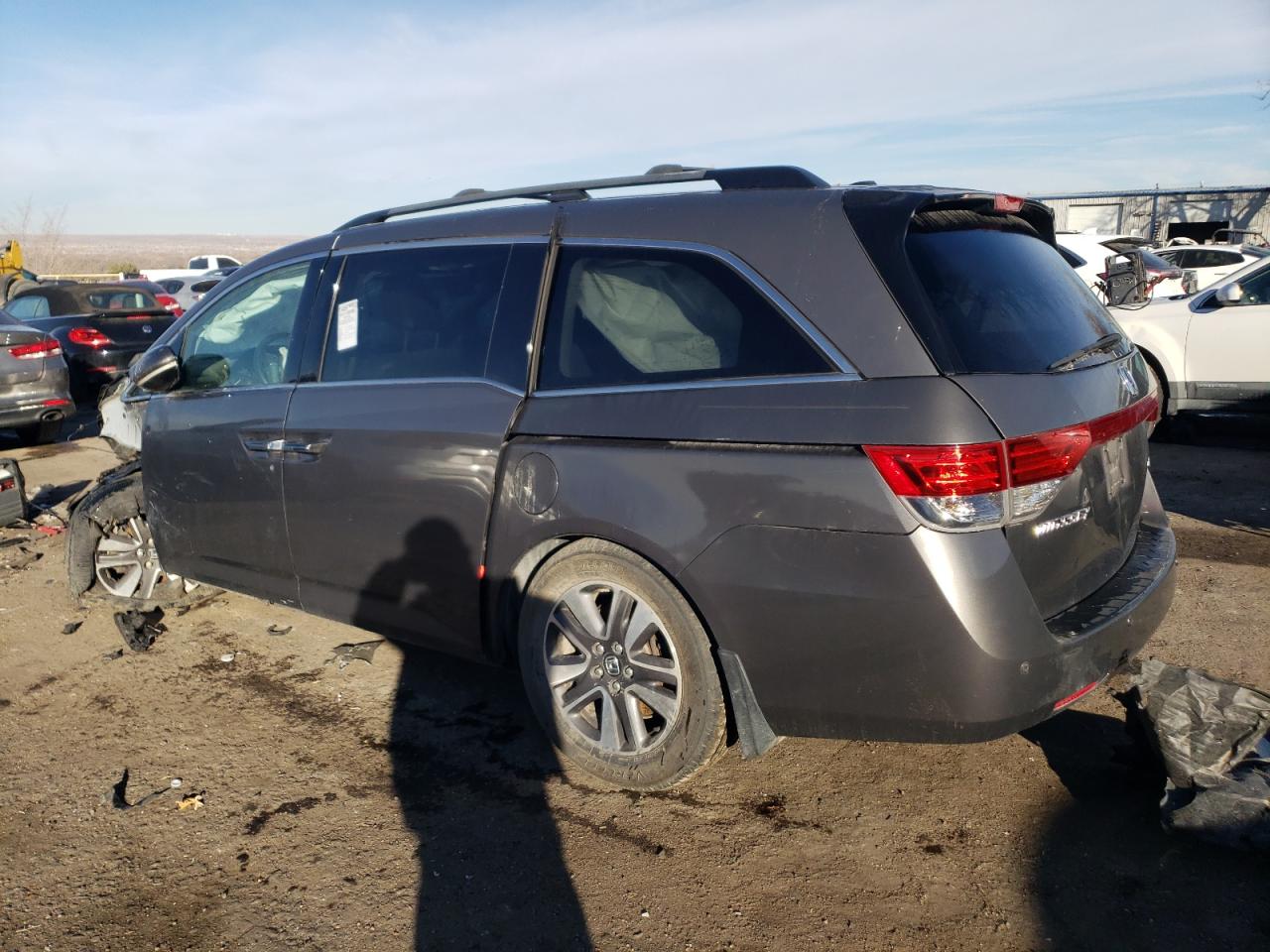 Image 2 of 2014 HONDA ODYSSEY TOURING 2014 with VIN 5FNRL5H91EB061770