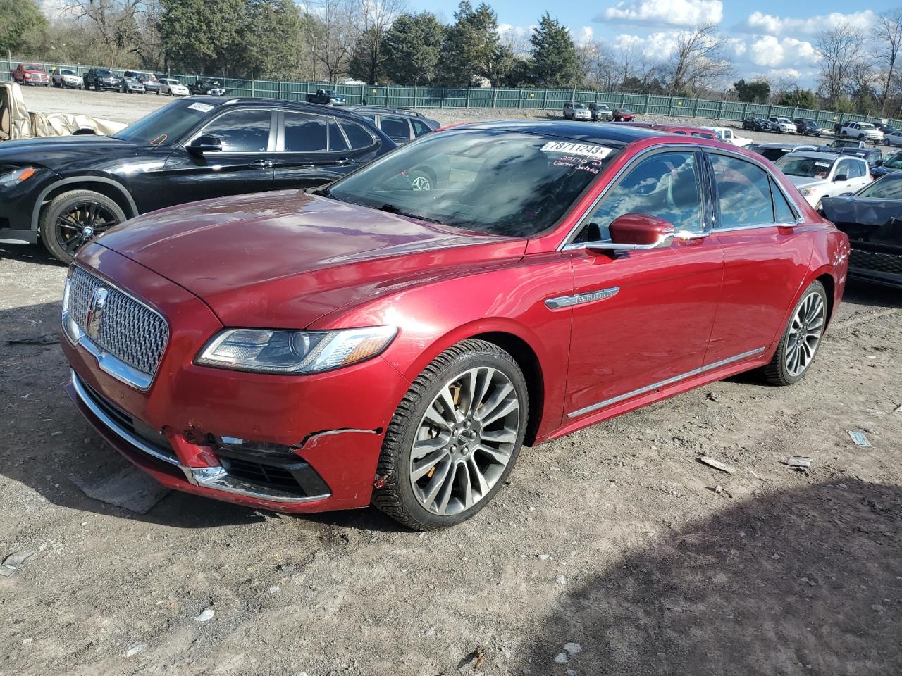 Image 1 of 2017 LINCOLN CONTINENTAL RESERVE 2017 with VIN 1LN6L9NP9H5605768