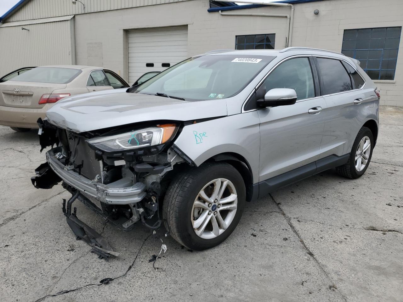 Image 1 of 2020 FORD EDGE SEL 2020 with VIN 2FMPK3J9XLBA70823
