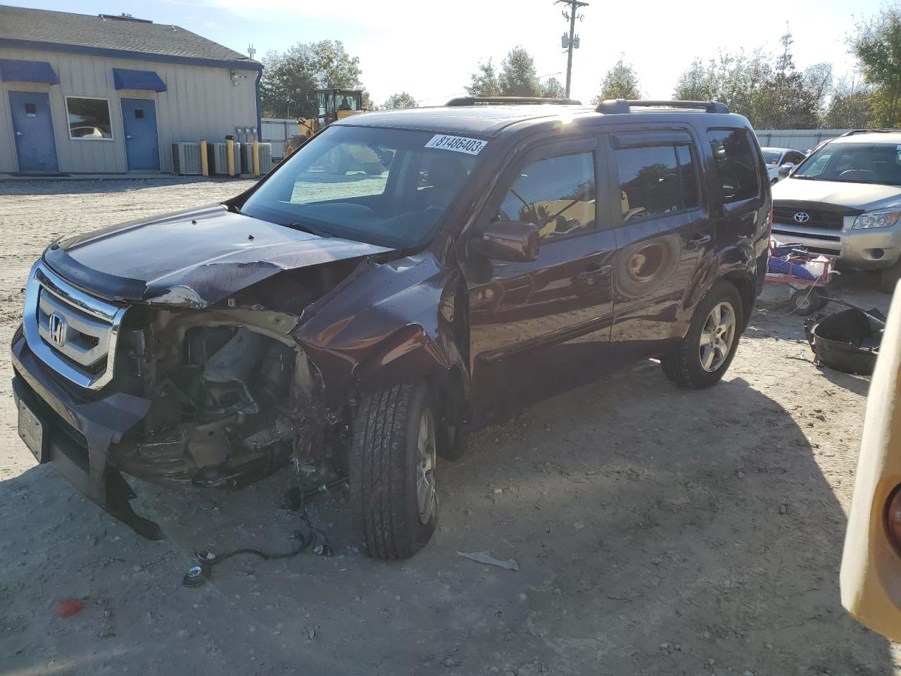 Изображение 2011 HONDA PILOT EXL 2011