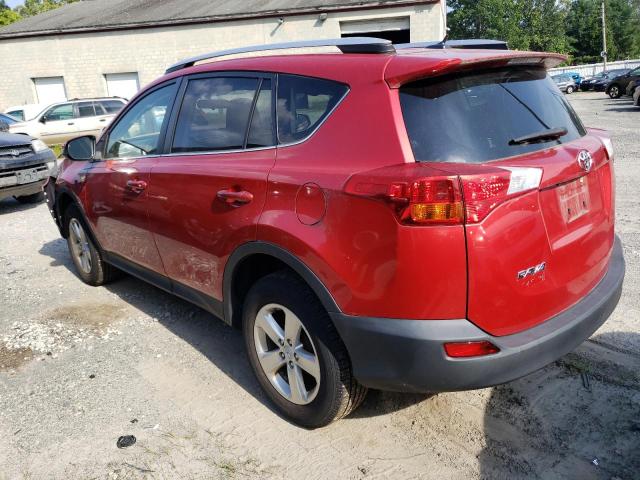 Image 2 of 2014 TOYOTA RAV4 XLE 2014 with VIN JTMRFREV5ED091166