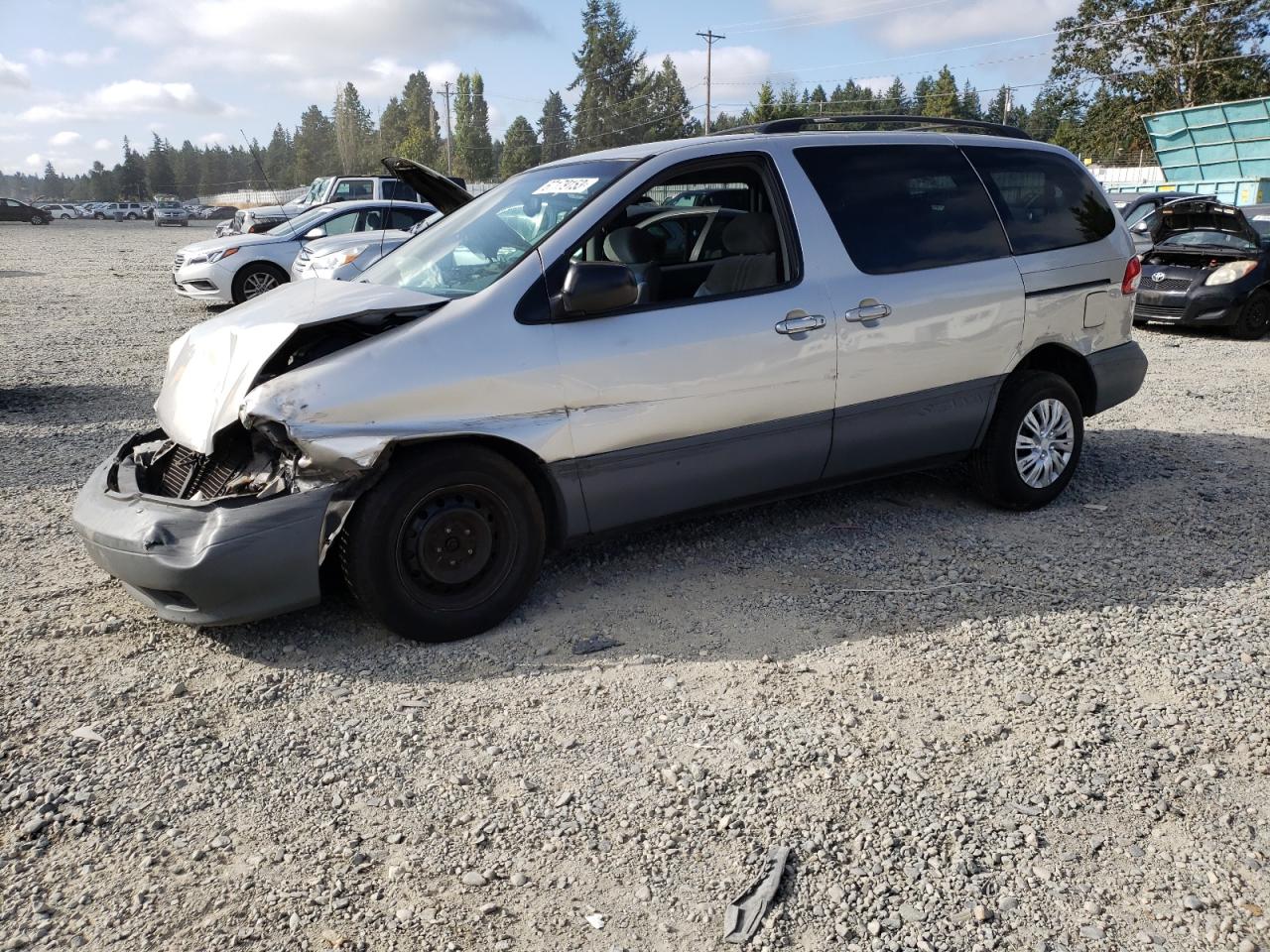 Изображение 1 2002 TOYOTA SIENNA LE 2002 с VIN 4T3ZF13C52U437931