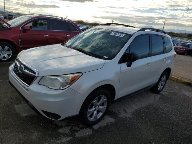 Image 1 of 2015 SUBARU FORESTER 2.5I 2015 with VIN JF2SJABC7FH457483