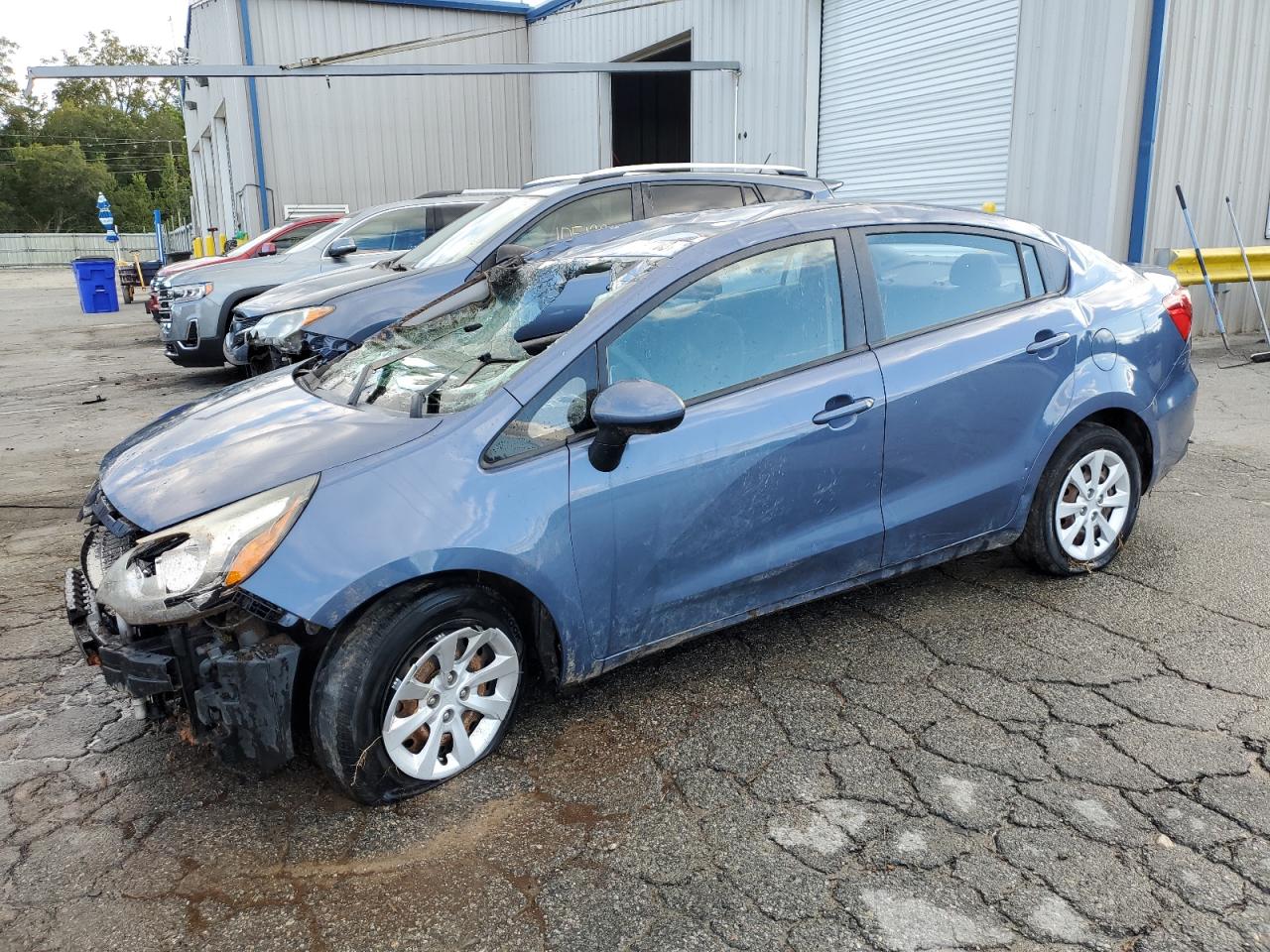 Image 1 of 2016 KIA RIO LX 2016 with VIN KNADM4A3XG6606402