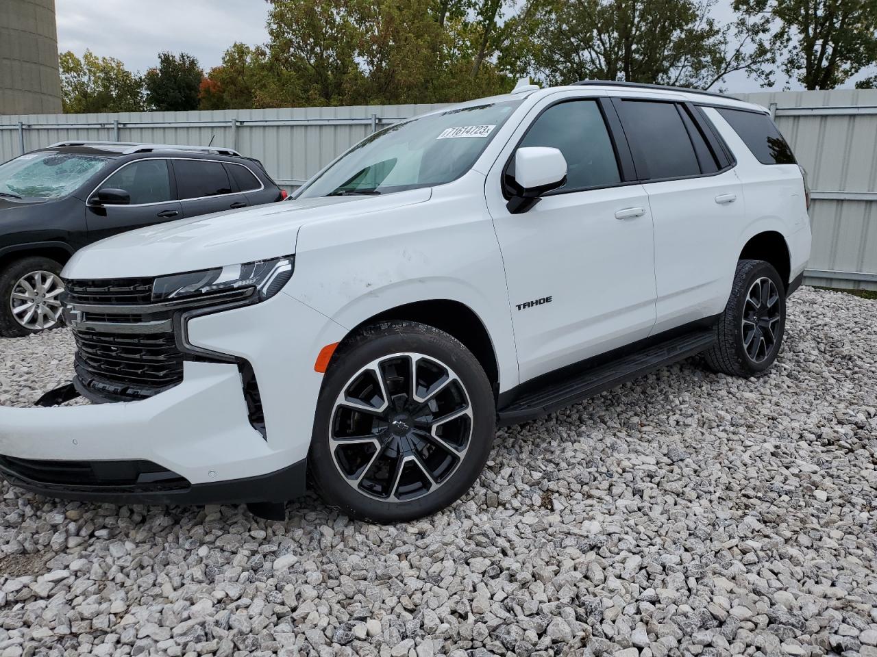 Image 1 of 2022 CHEVROLET TAHOE K1500 RST 2022 with VIN 1GNSKRKD1NR145078