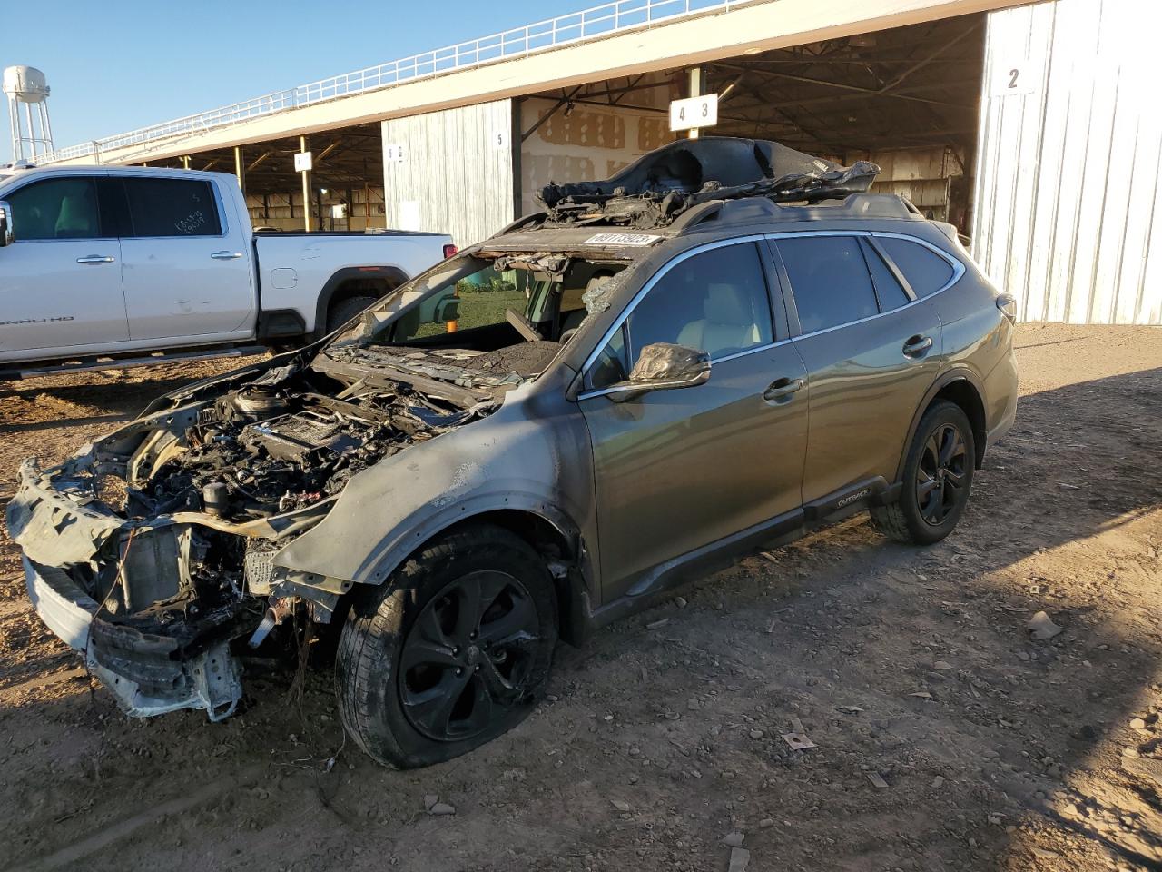 Image 1 of 2021 SUBARU OUTBACK ONYX EDITION XT 2021 with VIN 4S4BTGLD0M3225218