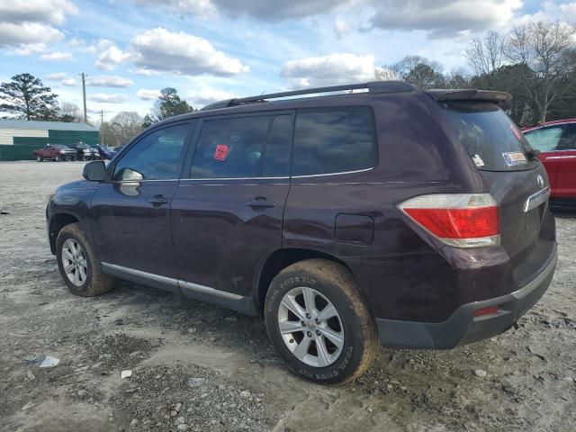 Изображение 2 2013 TOYOTA HIGHLANDER BASE 2013 с VIN 5TDZA3EH3DS044386