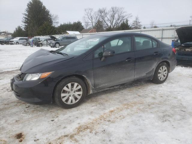 Image 1 of 2012 HONDA CIVIC LX 2012 with VIN 19XFB2F58CE357103