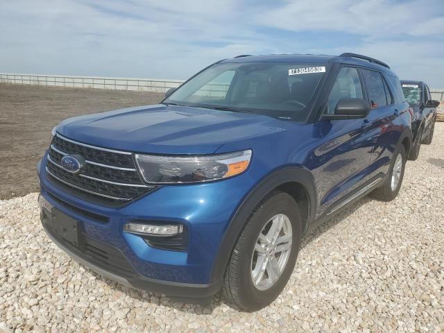 Image 1 of 2022 FORD EXPLORER XLT 2022 with VIN 1FMSK7DH7NGB06578