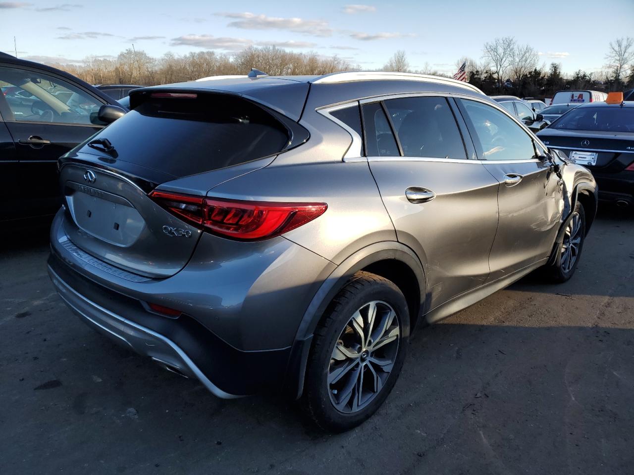 Image 3 of 2017 INFINITI QX30 BASE 2017 with VIN SJKCH5CR8HA023882