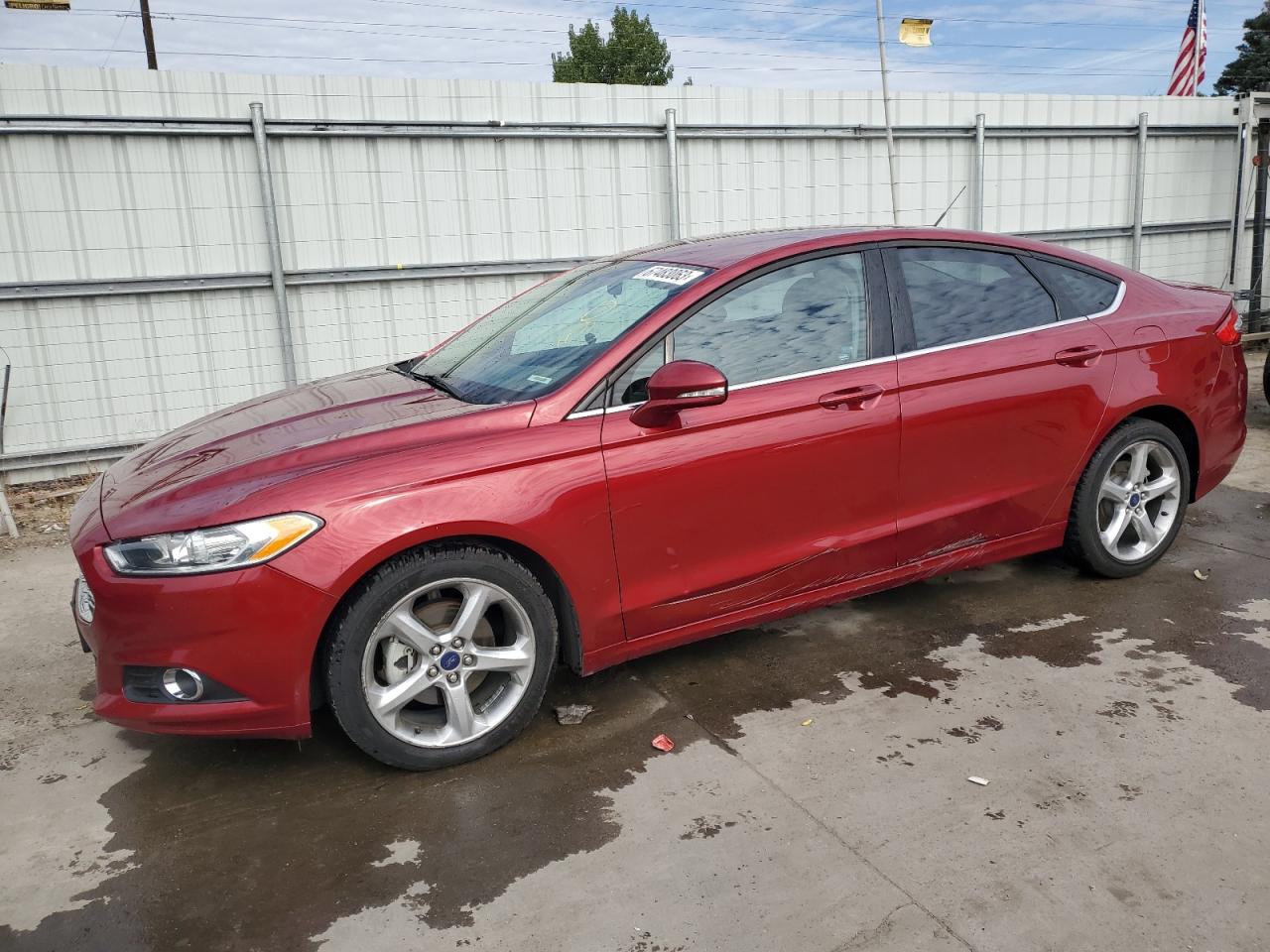 Obraz 1 z 2016 FORD FUSION SE 2016 z VIN 3FA6P0HD7GR214853