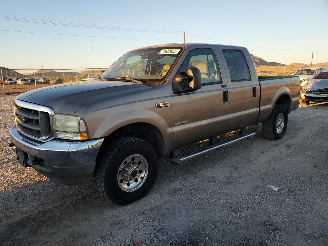 Image 1 of 2004 FORD F250 SUPER DUTY 2004 with VIN 1FTNW21P64EA55525
