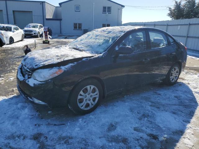Image 1 of 2010 HYUNDAI ELANTRA BLUE 2010 with VIN KMHDU4AD0AU915824