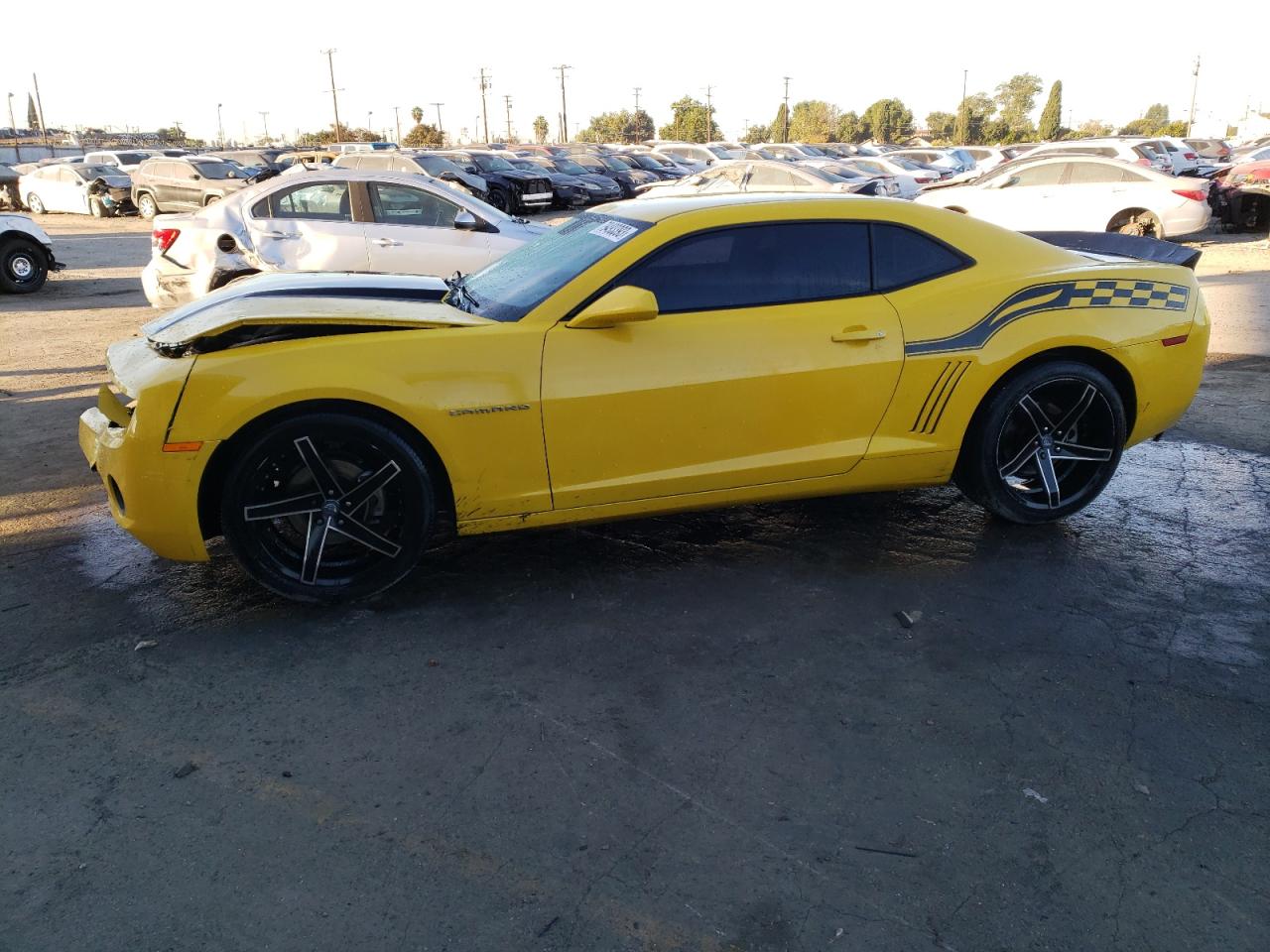 Изображение 1 2013 CHEVROLET CAMARO LS 2013 с VIN 2G1FA1E32D9188976