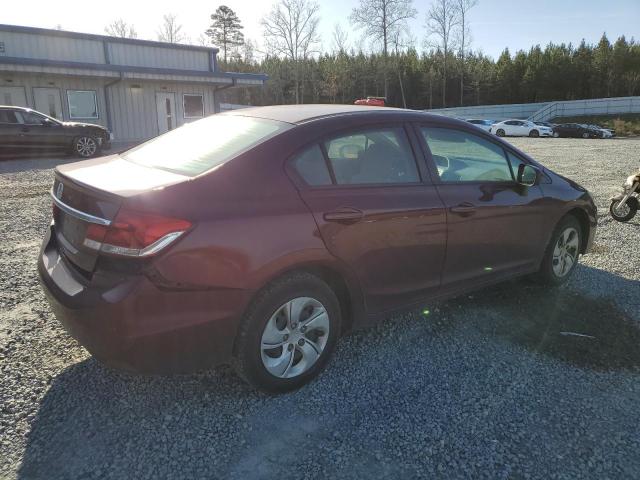 Image 3 of 2014 HONDA CIVIC LX 2014 with VIN 19XFB2F5XEE027207