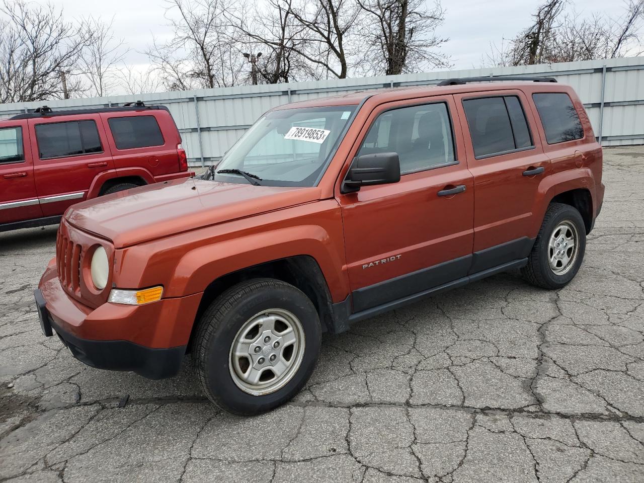 Изображение 2012 JEEP PATRIOT SPORT 2012
