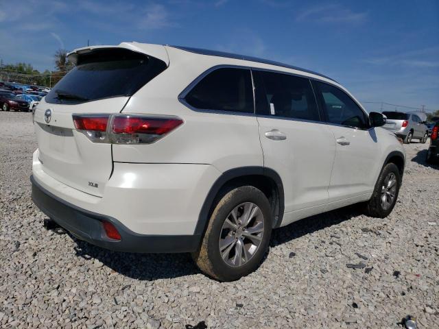 Image 3 of 2015 TOYOTA HIGHLANDER XLE 2015 with VIN 5TDKKRFH4FS069686